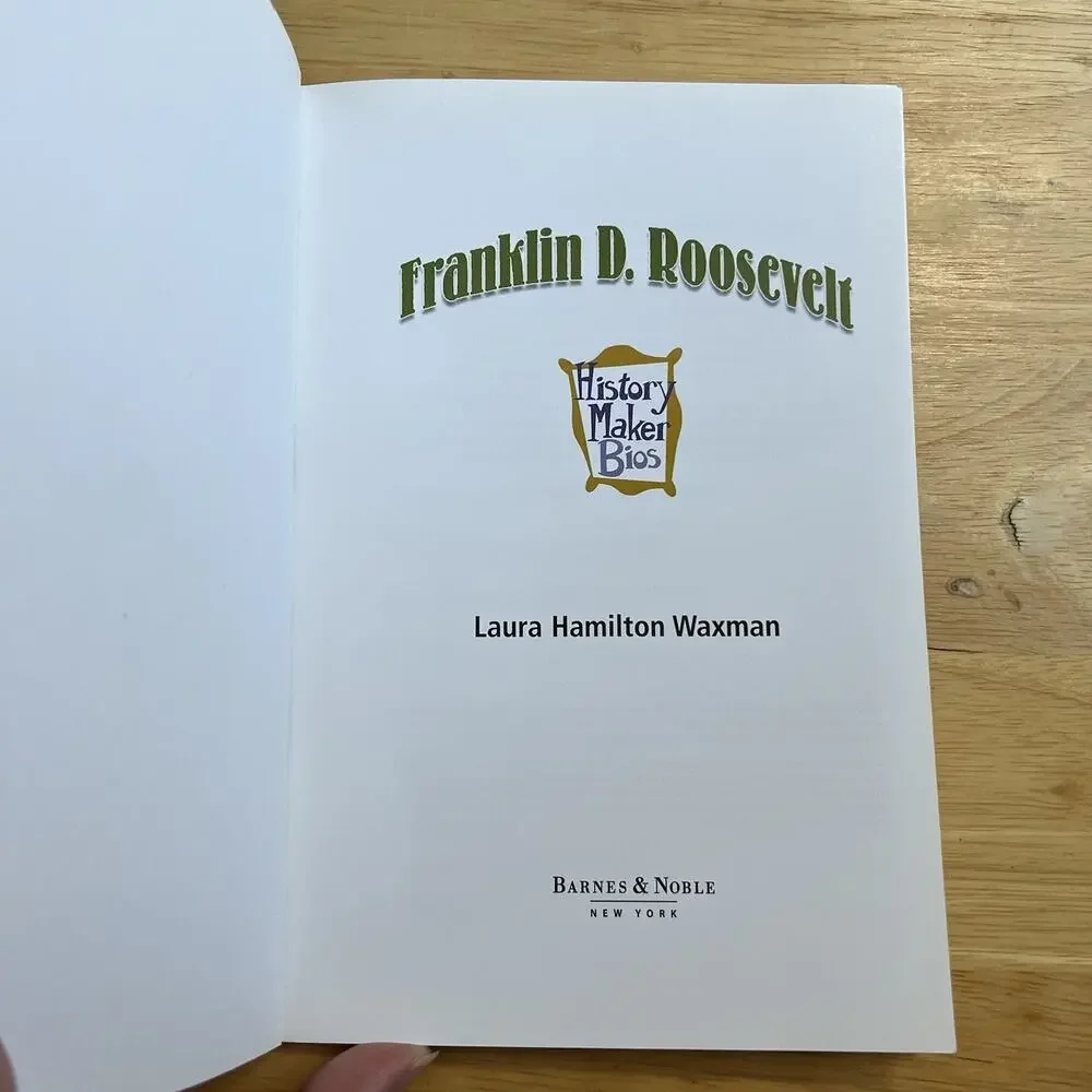 Franklin D Roosevelt History Makers Bios by Laura Hamilton Waxman Paperback Book